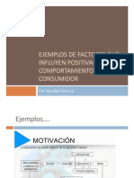 Ejemplos Factores Intervienen Comportamiento Del Consumidor