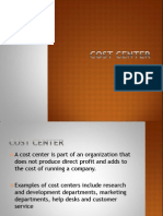 Cost Center