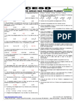 Exercicios ÁREAS DAS FIGURAS PLANAS Extra