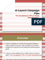 Book Launch Campaign Plan