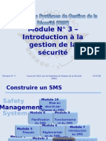 OACI SMS Module #3 - Introduction À La Gestion de La It 2008-11 (PF)