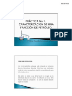 Caracterización de Fraccionamiento de Petroleo