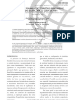 O Processo de Formação Do Território Rondoniense Revisitado: Da Colônia Ao Golpe de 1964