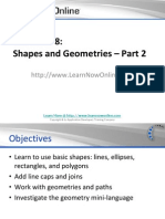 Windows 8: Shapes and Geometries - Part 2