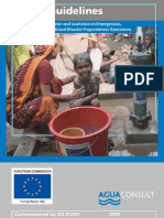 Model Guidelines For MAINSTREAMING wATER AND sANITATION eMERGENCIES pROTRACTED cRISES, LRRD and Disaster Preparedness Operations.