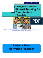 Training For Hygiene Promotion. Part 3: Additional Training For HP Coordinators