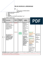 Sesion de Aprendizaje