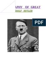 Biography of Great Hitler