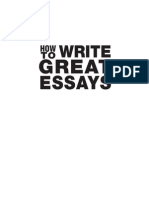 How To Write Great Essays