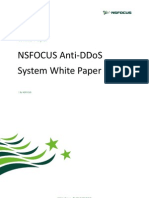 NSFOCUS Anti-DDoS System White Paper