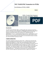 Converting The Nec Pasolink Transceiver To 47Ghz: David Robinson Ww2R, G4Fre