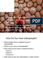 Chap 8 Personal Selling