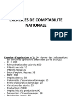 Exercices de Comptabilite Nationale