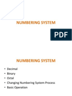 1.0 Numbering System - Lecturer