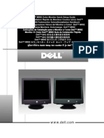 Dell M992 Color Monitor Quick Setup Guide