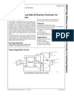 LM3478 High Efficiency Low-Side N-Channel Controller For Switching Regulator