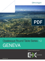 Opalesque 2012 Geneva Roundtable