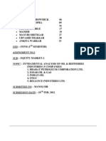 Fundamental Analysis OF 5 COMPANIES