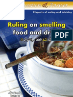 Ruling On Smelling Food and Drink PDF