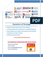 Dynamics of Strategy