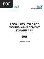 Wound Management Formulary NHS Peterborough