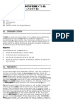 The Macronutrients-11: Proteins A N D Fats: Omino Ocids