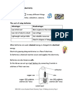 MM 2008 Version Standard Grade Chemistry Topic 10 Making Electricity Page 1