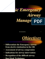 Basic Emergency Airway Management