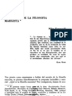 Kangrga, Milan - El Sentido de La Filosofía Marxista