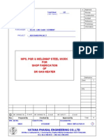 Wps PQR & Weldmap For Steel Work Rev.0