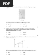 As Work Energy and Power Questions