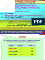 To Draw Projections of Any Object, One Must Have Following Information