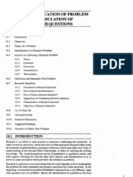 Unit 10 Identification of Problem and Formulation of Research Questions