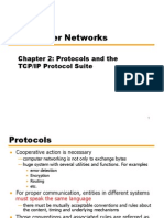 CS 408 Computer Networks: Chapter 2: Protocols and The TCP/IP Protocol Suite