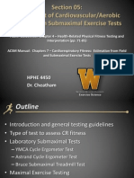 HPHE 4450: Section 05 - Cardiovascular and Aerobic Fitness