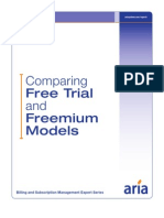 Comparing Free Trial and Freemium Models