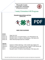 Plymouth County Extension 4-H Program