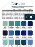 BS381C Colour Chart