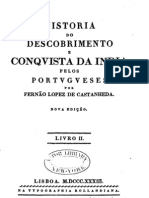 História Do Descobrimento e Conquista Da Ìndia Pelos Portugueses - Fernão Lopez de Castanheda