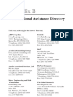 Appendix B: Professional Assistance Directory