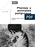 Animales y Plantas Peligrosas