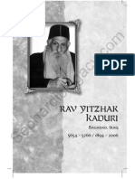 Sample Chapter R Yitzhak Kaduri