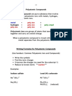 5.9 Polyatomic Compounds