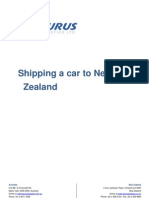 Shipping A Car To New Zealand: WWW - Tauruslogistics.co - NZ