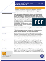 Gsm7224R, Gsm7248R: Prosafe 24-And 48-Port Gigabit L2 Managed Switches With Static Routing Data Sheet