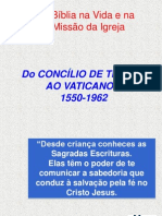 As Etapas Da Caminhada Biblica Do Vat. I Ao Vat. II