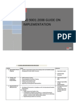 Iso 9001 Implementation Plan