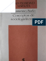 Altamirano & Sarlo - Conceptos de Sociologia Literaria