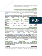 Estimation of Chlorine