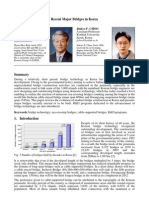 Recent Major Bridges in Korea